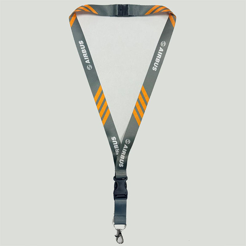 Boyun Askısı Lanyard 4 Sırma (Kaptan) Airbus Temalı Füme