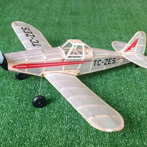 Piper Pawnee PA-25 Pm Model Lastik Motorlu Demonte Serbest Uçuş Modeli