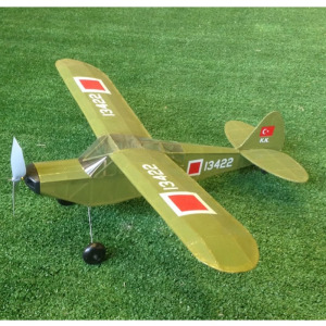 Piper L21 B Lastik Motorlu Uçak Topçu Keşif Uçağı