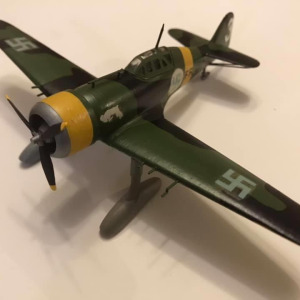 Fokker D-XXI PM Model Demonte Plastik Uçak Maket Kiti