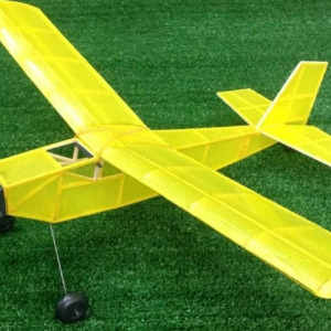PM Model 2002 Pilot Lastik Motorlu Demonte Serbest Uçuş Modeli