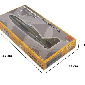 Messerschemitt Me-328 V1 V2 Pm Model Savaş Uçağı Demonte Plastik Maketi