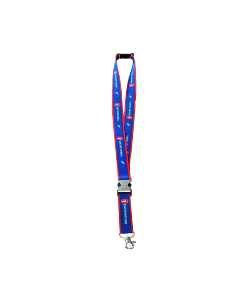 Boyun Askısı Lanyard THY Temalı Mavi