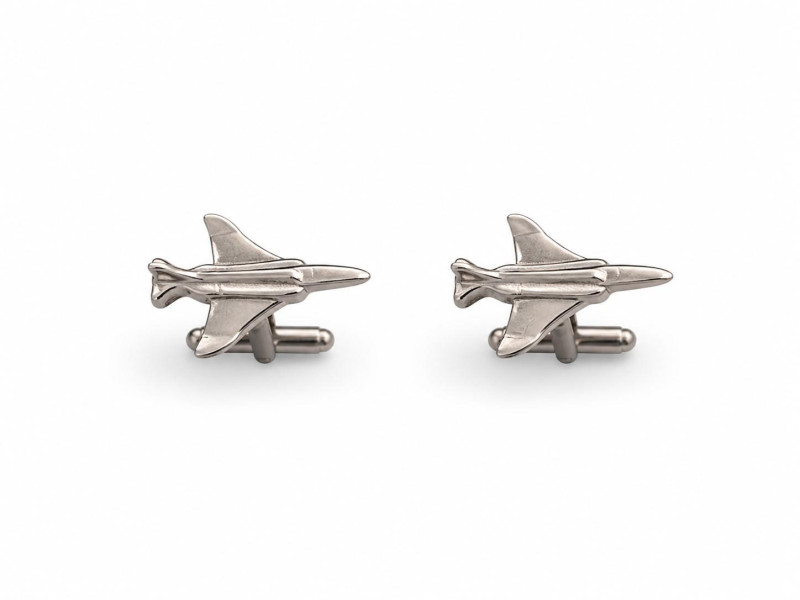 Kol Düğmesi "F-4" Silver