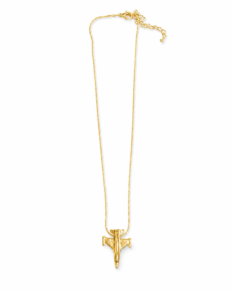 Kolye "F-16" Gold