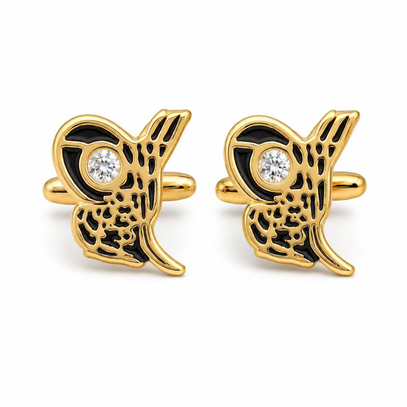 Kol Düğmesi "Tuğra Gold"