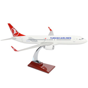 Boeing 737-800 Tk Koleksiyon Abs 1/100 Model Uçak Masaüstü Sergi Maket Uçağı