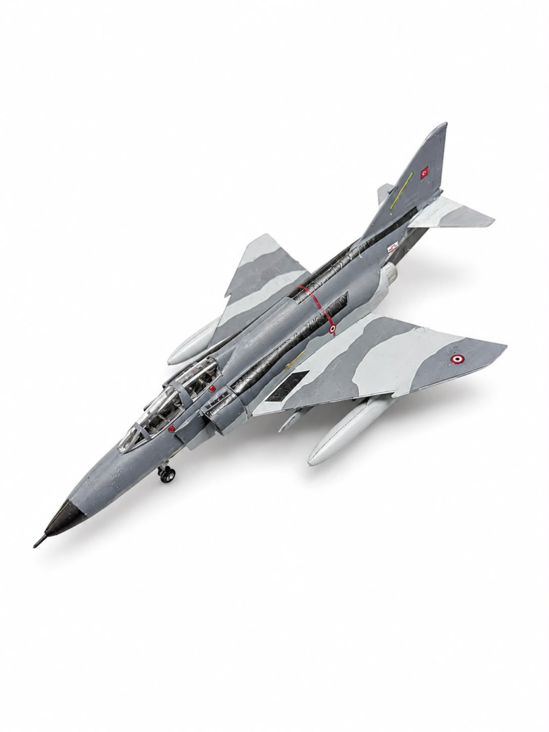 MONTAJLI + BOYALI F-4 E/F PHANTOM II (Gri Kamuflaj )