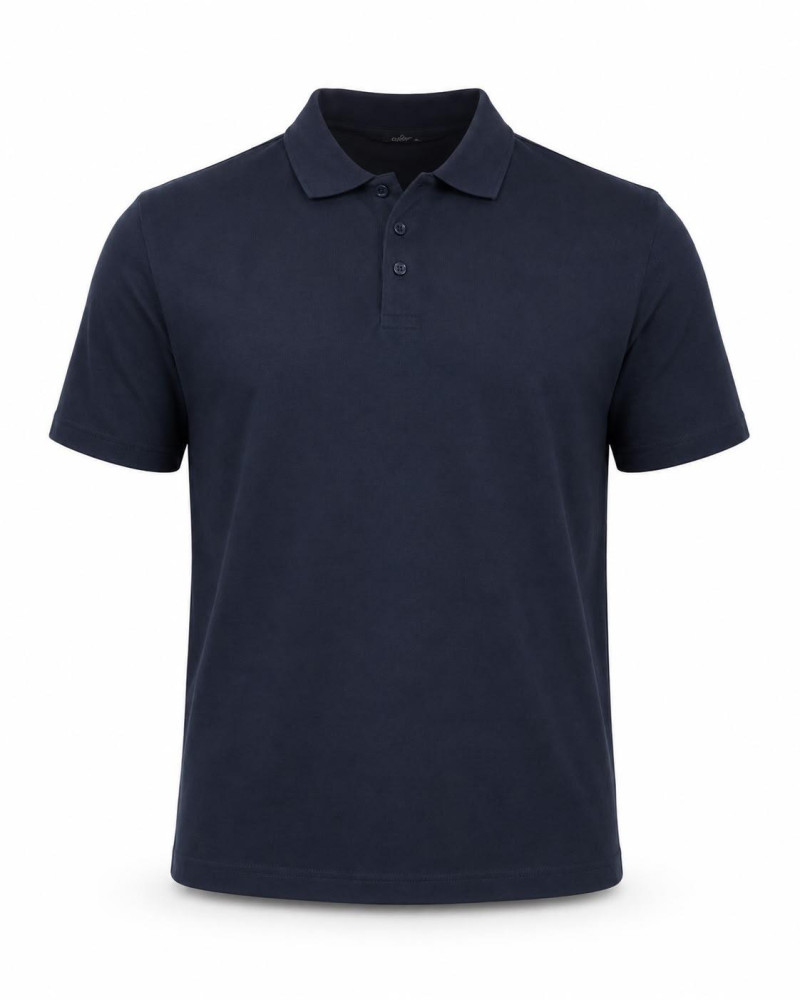 Colvino Polo Yaka T-shirt Koyu Mavi