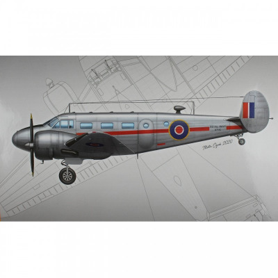 PM-308 Beechcraft C-45 Expeditor Royal Navy 1/72 Model Uçak Maketi Kiti