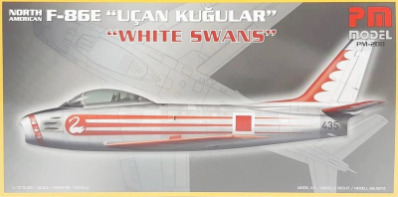 Pm-208 North American F-86E Sabre 1/72 Model Uçak Maketi Kiti