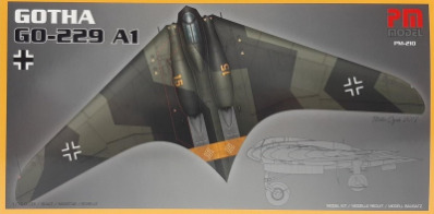 PM-210 Gotha Go 229 A1 1/72 Model Uçak Maketi Kiti