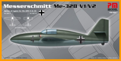 PM-223 Messerschmitt Me-328 V1/V2 1/72 Model Uçak Maketi Kiti
