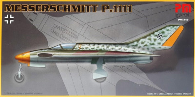 Messerschmitt P.1111 1/72 PM Model Demonte Plastik Uçak Maket Kiti