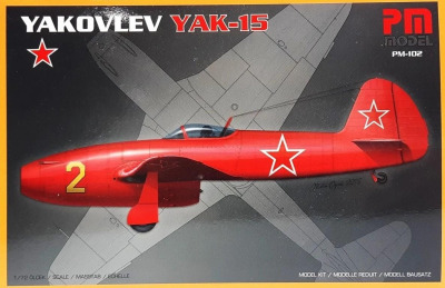 Yakovlev Yak-15 1/72 PM Model Demonte Plastik Uçak Maket Kiti