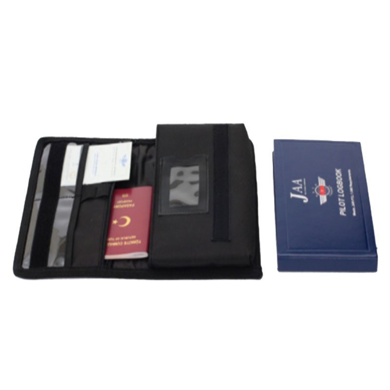 Logbook Çantası – Pilot Uçuş Kayıt Defteri Taşıma Çantası
