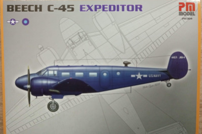 PM-304 C-45 Beech Expeditor 1/72 Eğitim ve Nakliye Uçağı Model Uçak Kiti