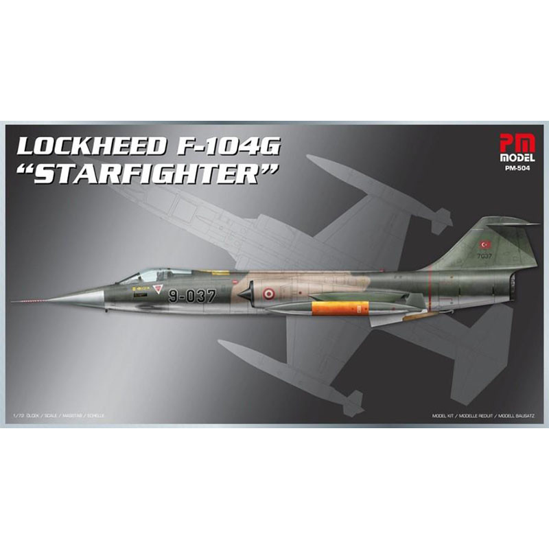 Model Uçak Lockheed F-104G Starfighter PM Model 1/72 Demonte Kit