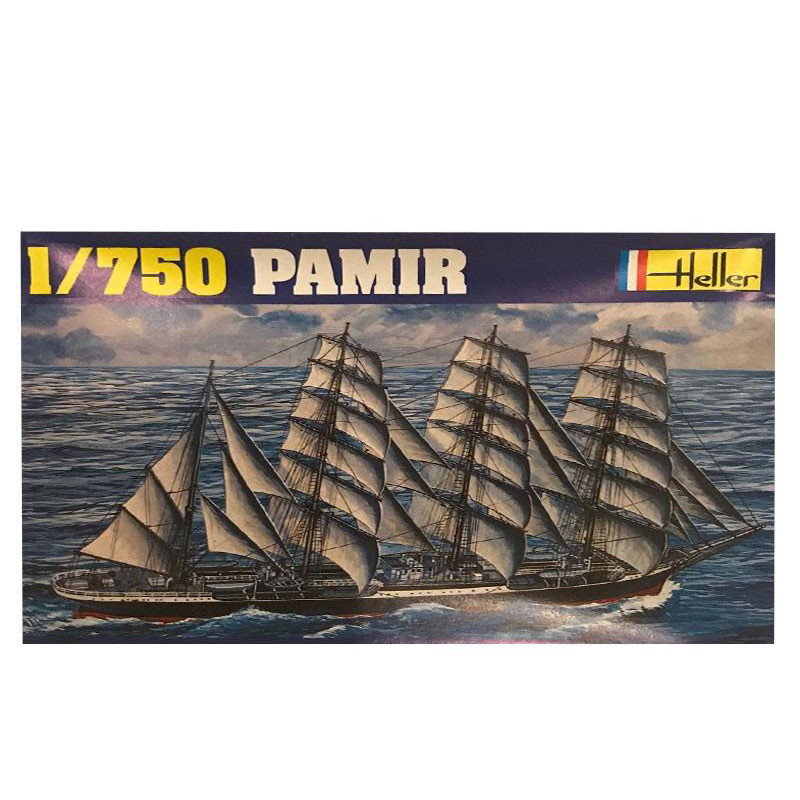 Maket Gemi Pamir Yelkenli Sergi Modeli