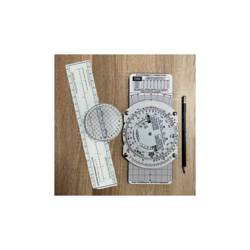 Flight Computer & Plotter Pilot Navigasyon Eğitim Seti