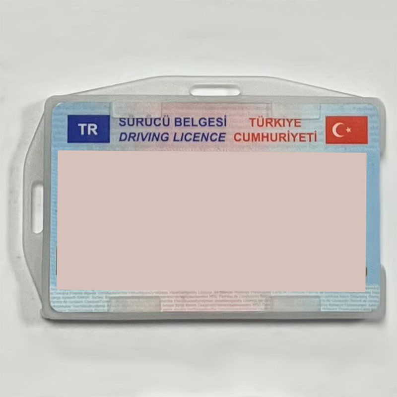 Kart Kabı Çift Hazneli Şeffaf Koruyucu