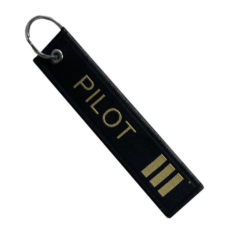 Kumaş Anahtarlık 3 Sırma Pilot Apoletli