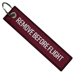 KUMAS ANAHTARLIK  BORDO RBF ( CREW )