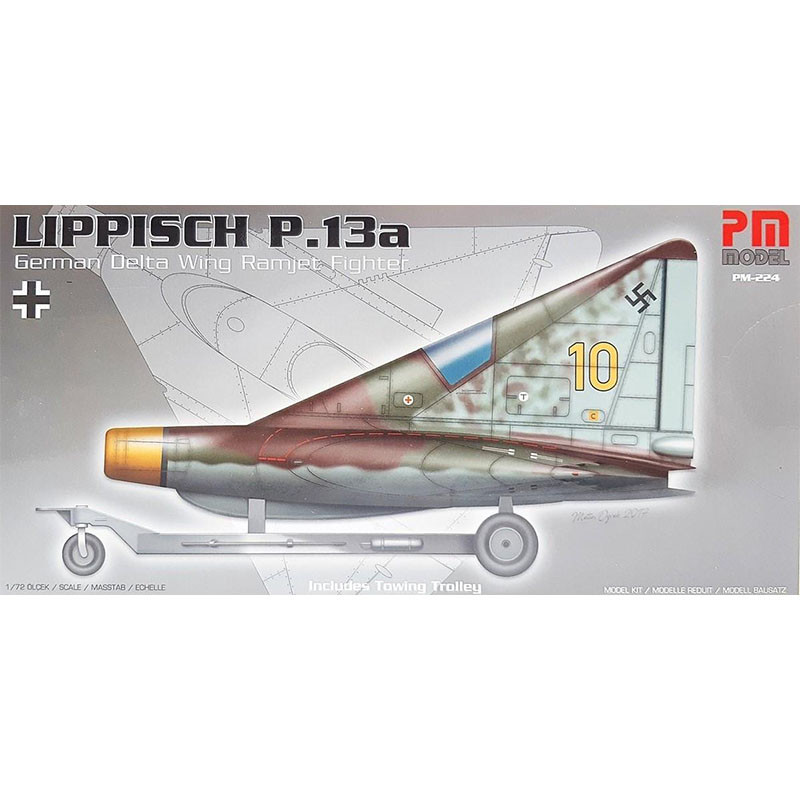 Lippisch P.13a Ramjet 1/72 PM Model Demonte Plastik Uçak Maket Kiti