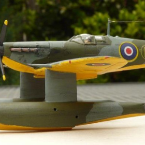 Supermarine Spitfire Vb FloatPlane PM Model Demonte Plastik Uçak Maket Kiti