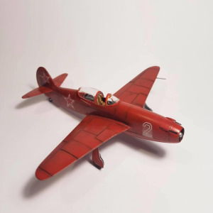 Yakovlev Yak-15 Pm Model Avcı Uçağı Demonte Plastik Maketi