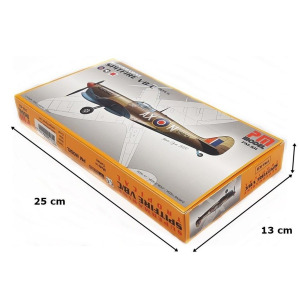 Supermarine Spitfire VB/C Savaş Uçağı Pm Model Demonte Plastik Maketi