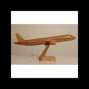 Ağaç Maket Uçak Airbus A320